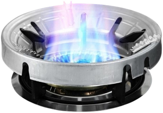 휴대용 버너 가스렌지용 바람막이 화구 커버 받침 효율향상 받침대, 1개, 렌지바람막이_실버