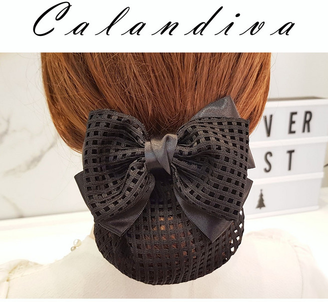 [Calandiva] 단아한 승무원머리 망 헤어핀