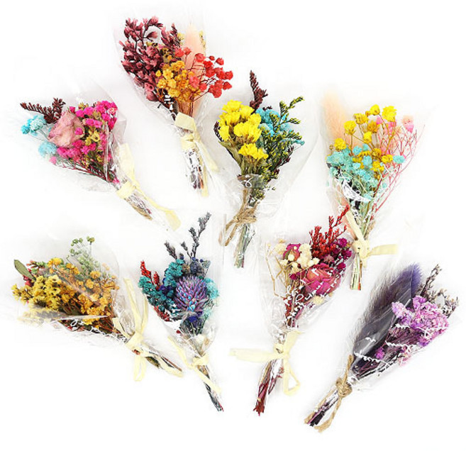 미니꽃다발 드라이플라워 F-04-041