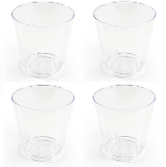 생활미소 플라스틱 소주잔, 65ml, 4개, 1개