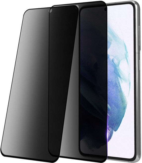 인트그로 풀커버 프라이버시 액정보호필름 강화유리, 2개