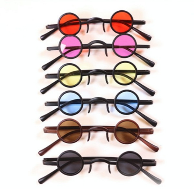 돈쭈모니사이파이 눈알가리개 알작은 선글라스 6color 레옹 복고 마이콜 안경