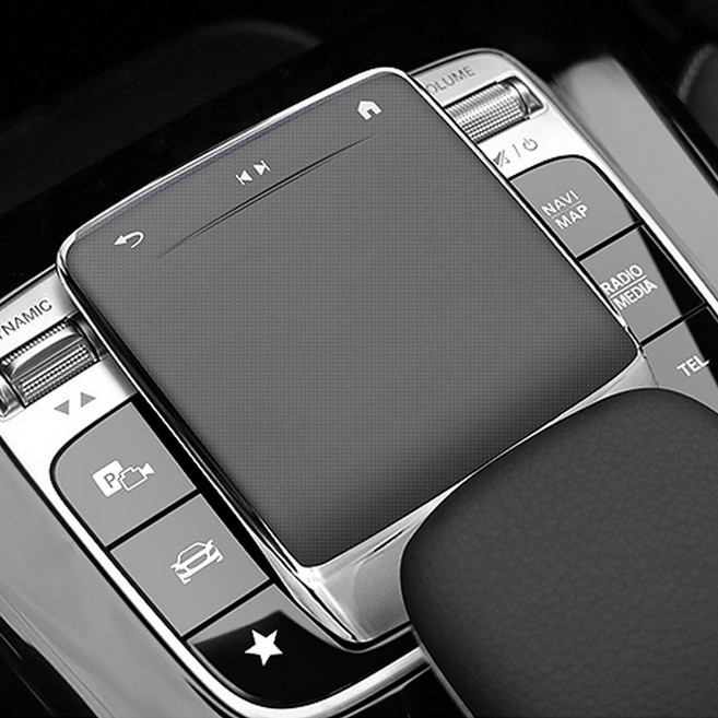 벤츠 GLE 터치패드 센터마우스 보호 케이스 커버 호환 용품, 블랙
