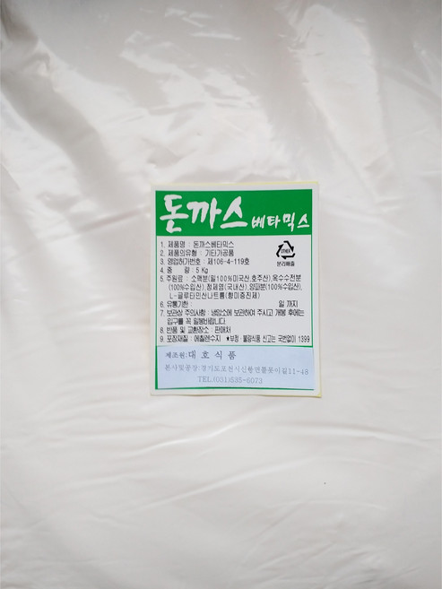 대호식품 돈까스 베타믹스(5kg), 1개, 5kg