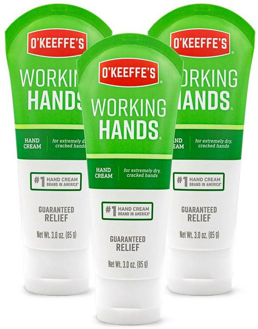 오킵스 워킹 핸즈 크림 O'Keeffe's Working Hands, 85g, 3개