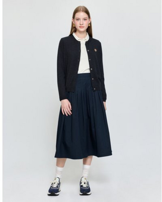 [국내백화점] 헤지스레이디스 멜란지 울 여성캐주얼 데일리룩