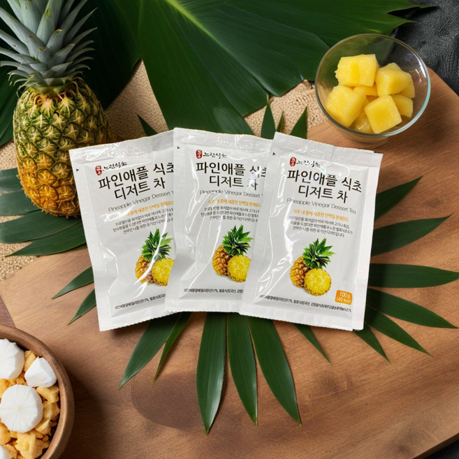 초산정 한상준 파인애플식초 디저트차 100g 21팩, 1박스, 2.1L, 1박스