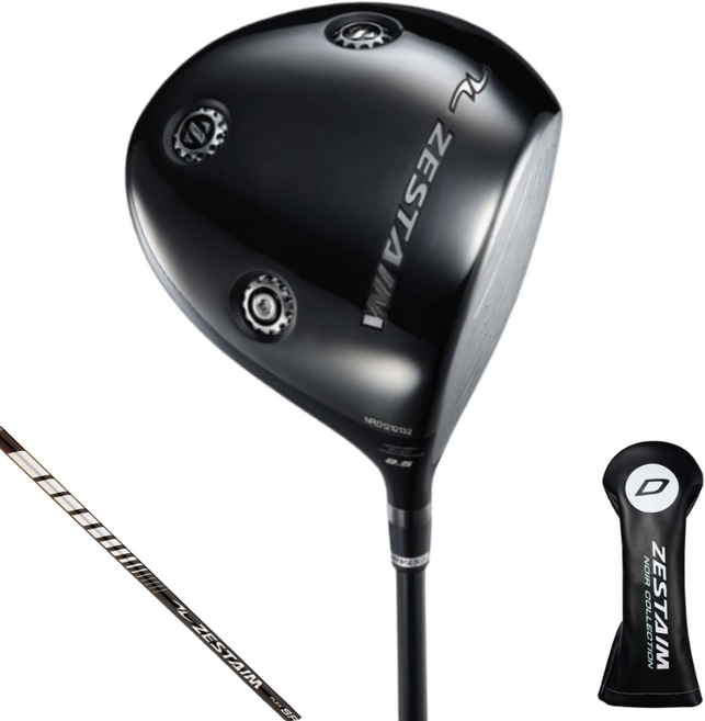 제스타임 누아르 블랙 남성 비거리 드라이버 골프채, 9.5도, S