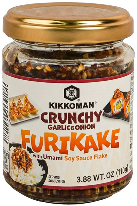 기꼬만 크런치 갈릭&어니언 간장맛 후리카케 110g, 1