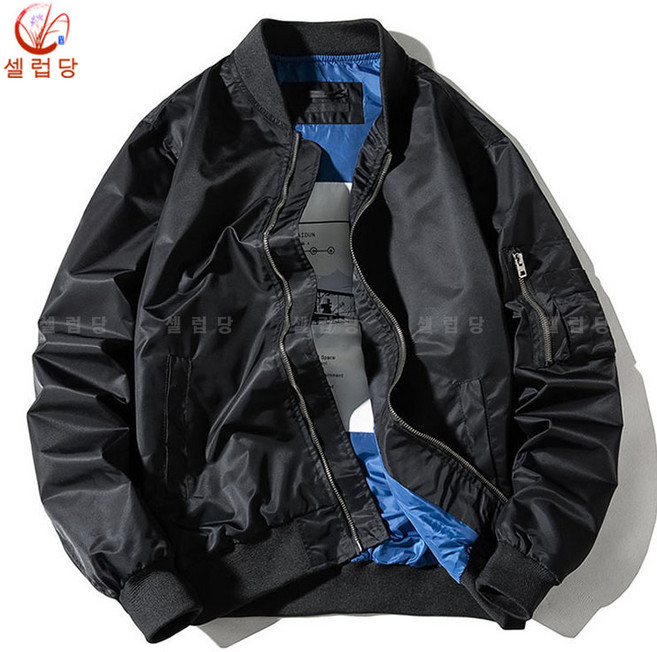 셀럽당 남자 재킷 봄가을 파일럿 클립크랙스 야구복 남성복 상의