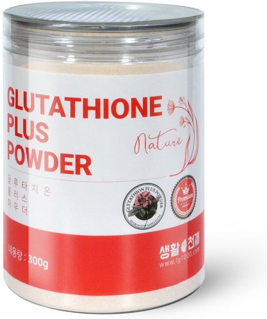고함량 글루타치온 분말 대용량 300g, 1통, 1개
