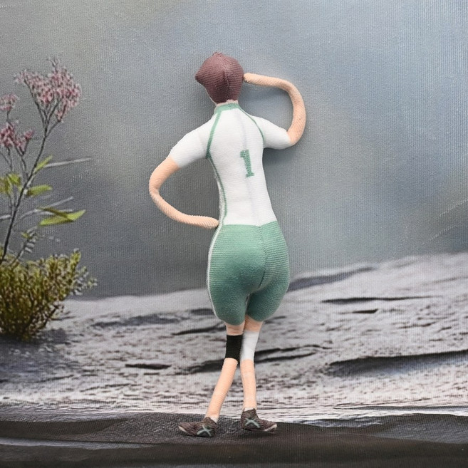 하이큐 말라비틀어진 인형 철사 뼈 솜인형 굿즈, 오이카와 토오루, 1개