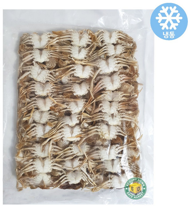 [굿챈스]베이비크랩 1kg 꽃게튀김 튀김용게 미니게, 1개