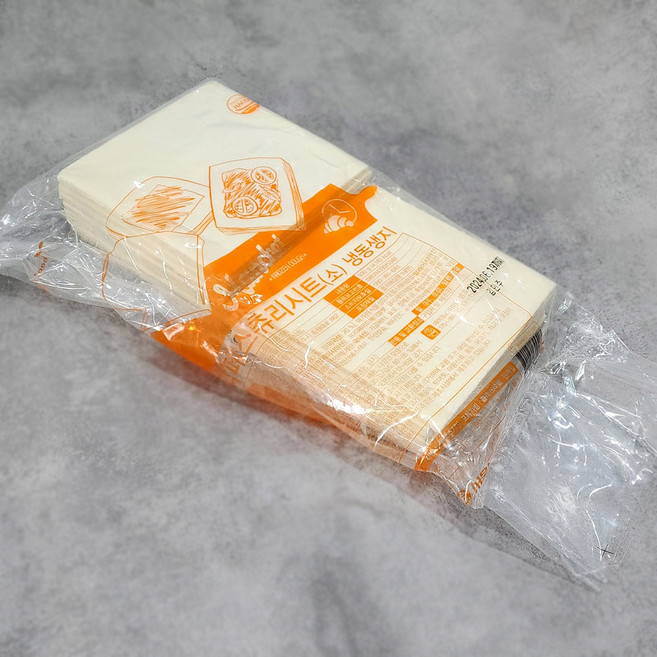 서울식품 냉동생지 사각 페스츄리시트 소 930g (62gX15입)