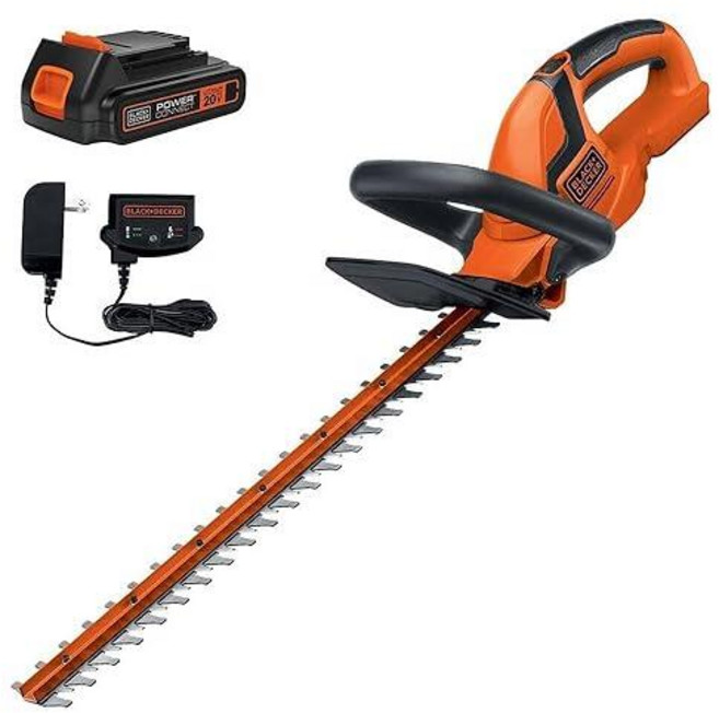 BLACK+DECKER 20V MAX 무선 헤지 트리머 55.9cm(22인치)(LHT2220)