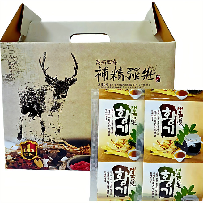 수제 으뜸 황기즙 국내산 황기 100% 장수건강원 황기진액, 30개, 100ml