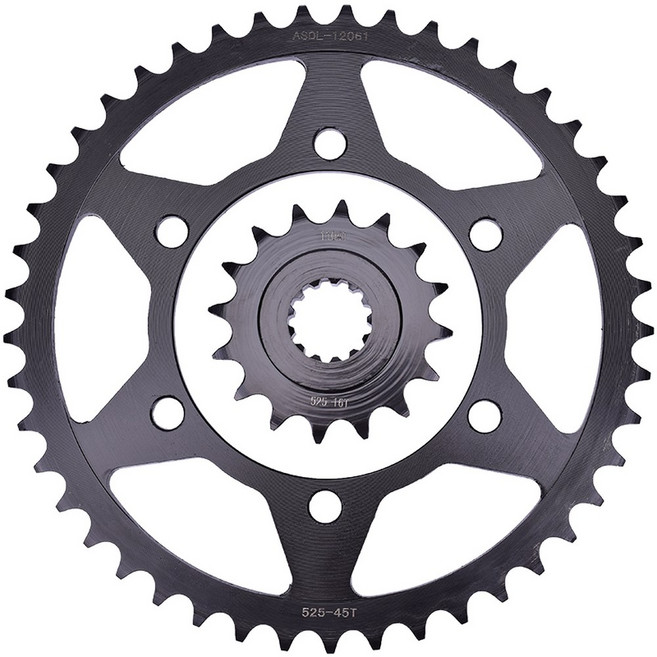 트레이서 전방 후방 스프로킷 525 45T 16T GT 700 XSR700 MTM MTT MTN 690 FZ 07 YZF R7 YZF690 700 TENE XTZ690 MT