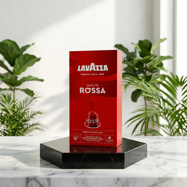 라바짜 로사 10캡슐 네스프레소 호환 커피캡슐, 1개, 57g, 10개입