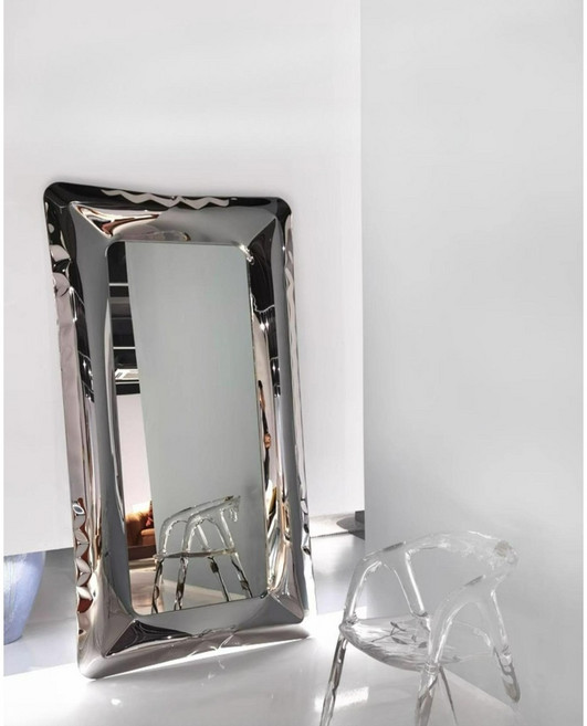 스테인레스 전신거울 뷰티 네일 헤어 샵 매장용 업소용, 실버