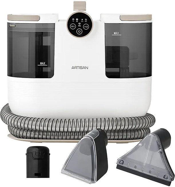 【ARTISAN 奧堤森】 高效蒸氣防黴織物清潔機 洗沙發/床墊 100度蒸氣清潔 贈環保購物袋, 白, SC3001