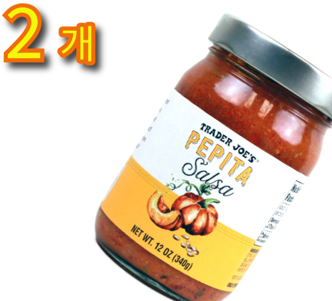 트레이더조 페피타 살사 소스, 2개, 340g