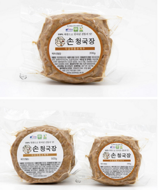전통 재래식 청국장, 5개, 200g