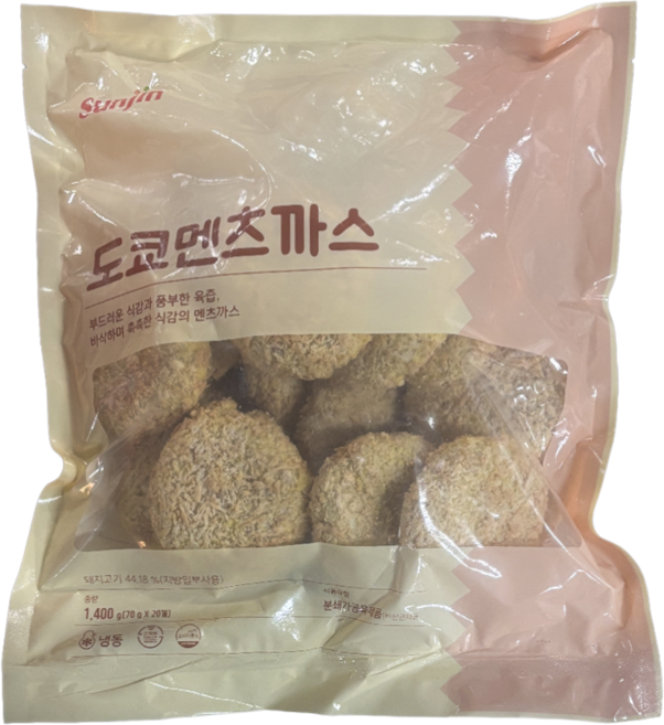 [마켓알토] 선진 도쿄멘츠까스 1.4kg (70G x 20ea)