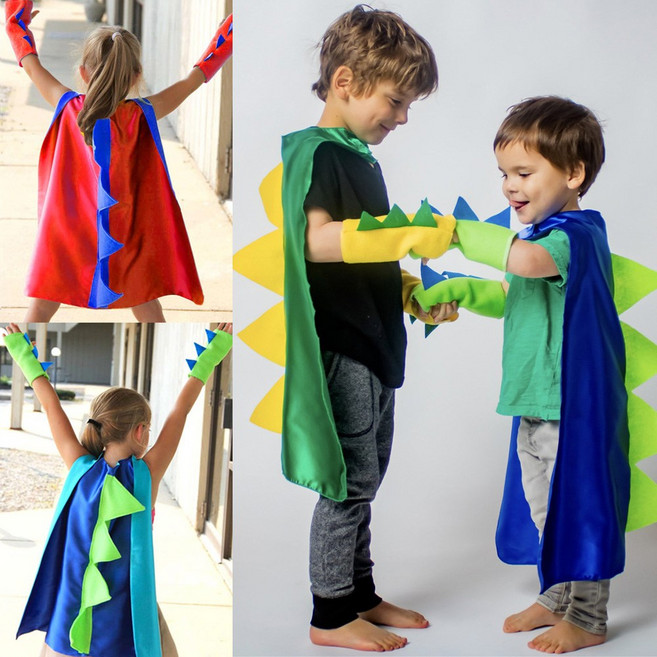 어린이 할로윈 의상 공룡 망토 세트 코스튬 남아 아동 유아 할로윈코스튬 어린이집 영어학원 할로윈파티 복장