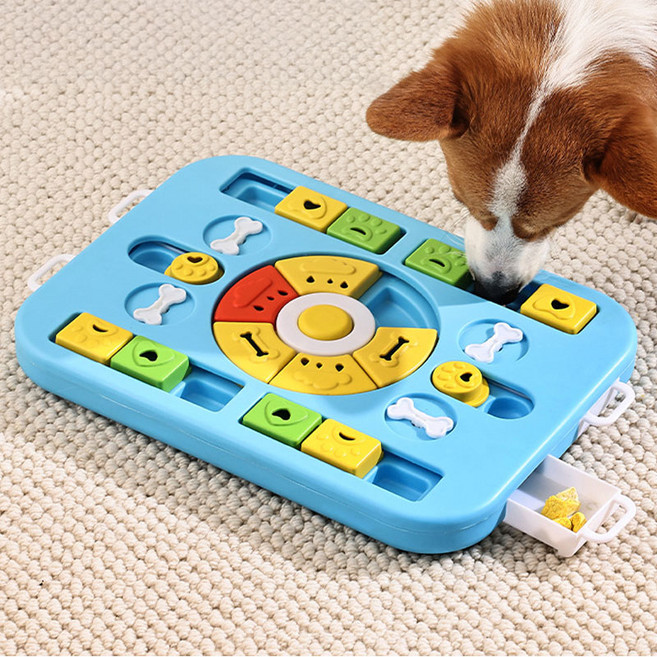 모카네코 퍼즐형 노즈워크, 1개, 블루