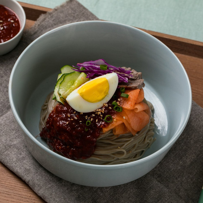 메밀냉면 10인분세트 / 메밀냉면 / 국내산사골배육수 / 양념장, 물냉면(면10인분 + 육수10인분), 1개