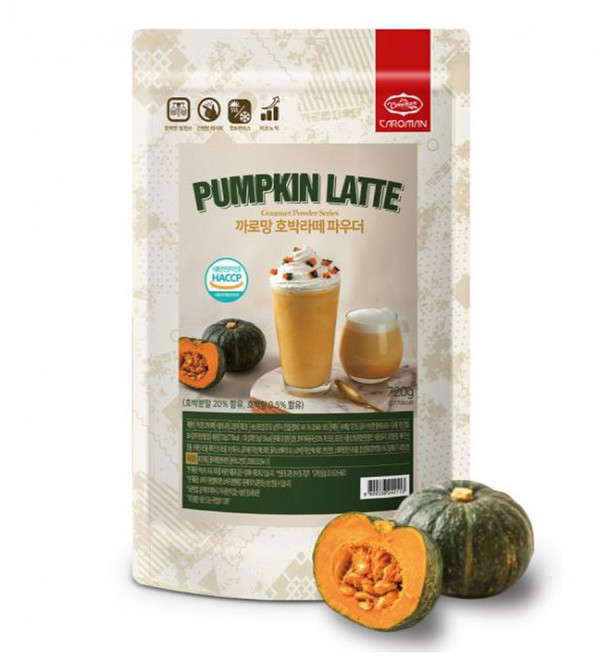 까로망 호박라떼 파우더 720g, 1개입, 1개