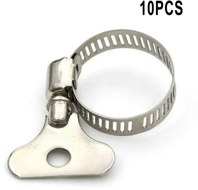 스테인리스 스틸 드라이브 목공 10 클립 도구 튜브용 쥬빌리 튜브 38MM 금속 클램프 파이프 호스, 1개