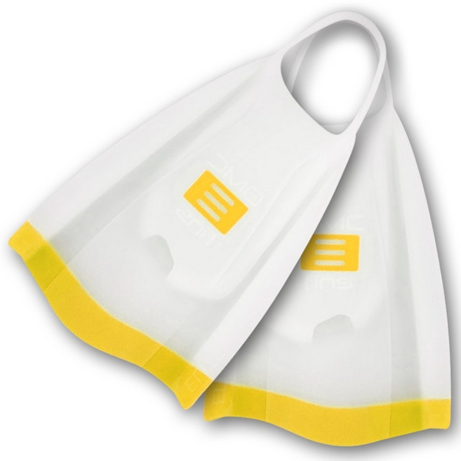 DMC 엘리트 캔디 숏핀 오리발 ELITE KANDY 가방 증정, 옐로우 XS(230-235)