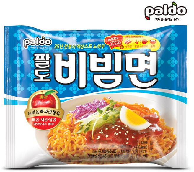 팔도비빔면 156g, 35개