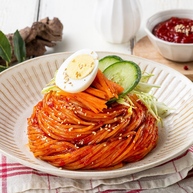 쫄면 2kg (10인분) + 양념장500g, 쫄면 2kg(10인분)+양념장500g