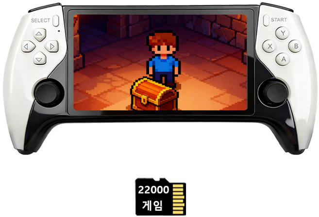 SF3500 레트로 휴대용 게임기 5인치 대형 화면 핸드헬드 게임기 22000 게임 오락실 게임 콘솔, 22000게임P1