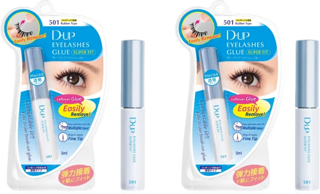 D up 디업 딥 아이래쉬 속눈썹 접착제 501 슈퍼 피트 2세트 - 쿠팡