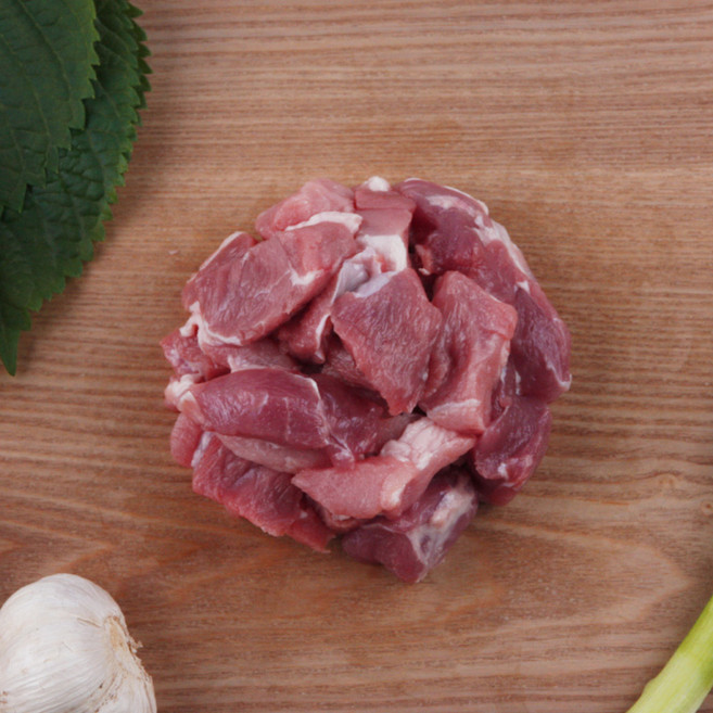 가야촌 한돈 뒷다리살 지방없음 개당중량 - 500g, 10개, 찌개용