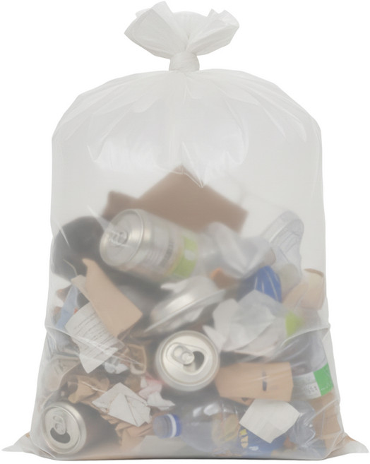 충남비니루포장 두꺼운 재활용 분리수거 쓰레기봉투 투명, 140개, 70L