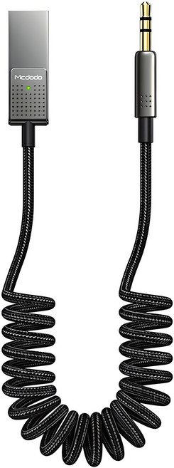 맥도도 차량용 블루투스5.1 핸즈프리 자동차 AUX 오디오 수신 리시버, CA-870, 혼합색상, 1개