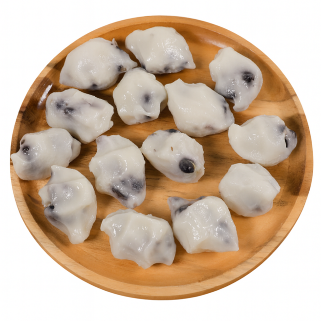 만복 서리태 콩송편 (냉동) 찌지않은 생 콩송편 빠른배송, 500g, 4개