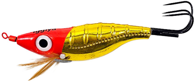 디엠피싱 이끼야 삼발이 문어 왕눈이 에기 돌문어 피문어, 1개, 8g, 08_레드헤드금비