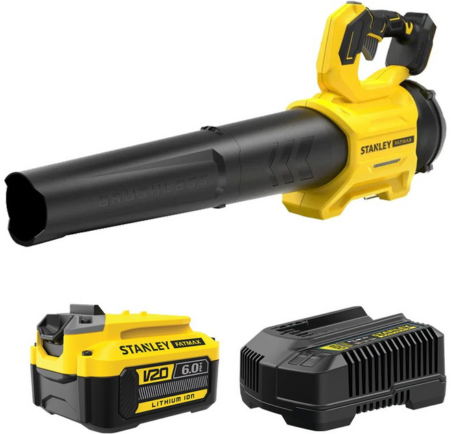 스탠리 SBBL730R1 충전 송풍기 20V MAX 6.0Ah 배터리 1개 세트