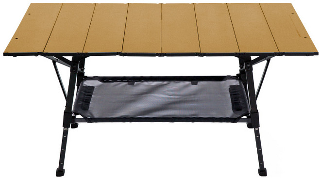 마운트리버 IROLL 1000 TABLE 알루미늄테이블 _ 블랙 탄 카키