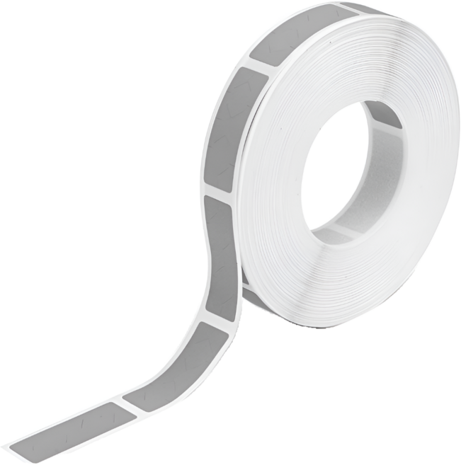 1000매입 실버 스크래치 복권 스티커 1*6cm, 그레이(S1228) 1000PCS, 1세트