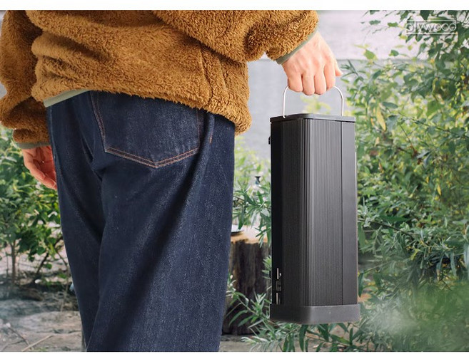 이와타니 FORE WINDS 폴딩 버너 캠핑 스토브 블랙, 1개