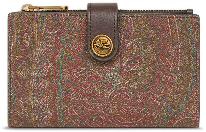 에트로 페이즐리 자카드 지갑