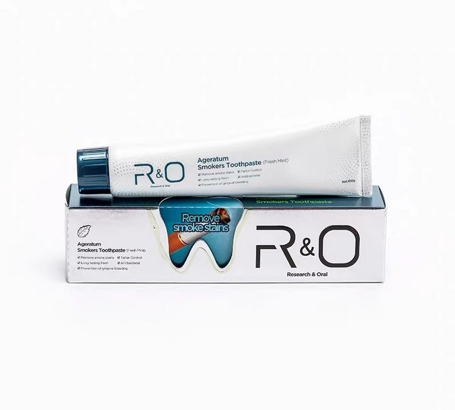 R&O 潔白牙膏 (薄荷香型), 煙茶漬潔白牙齒x3支