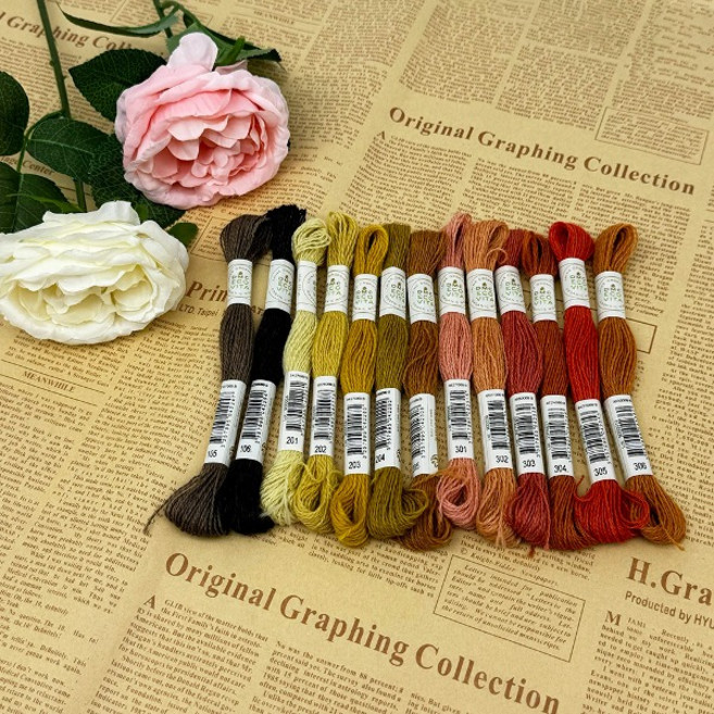 DMC에코비타울자수실(eco vita art. 360)105-306번, 301, 1개