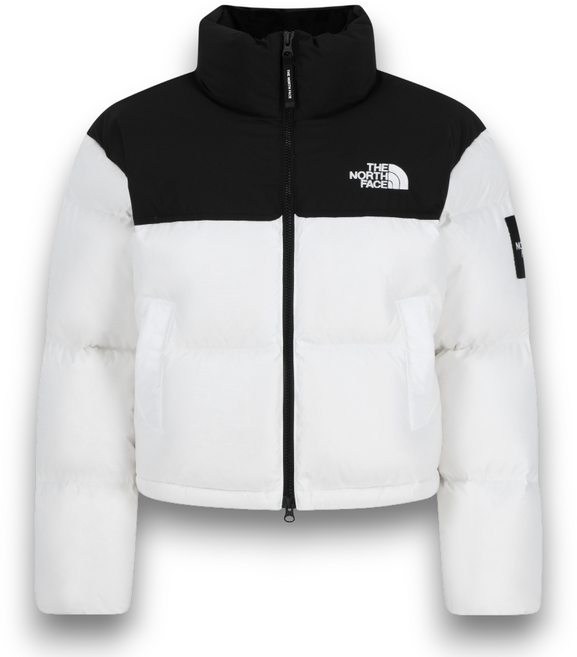 [매장판] 노스페이스 화이트라벨 눕시 패딩 노벨티 여성 다운 자켓 오프 화이트 NJ1DR85L